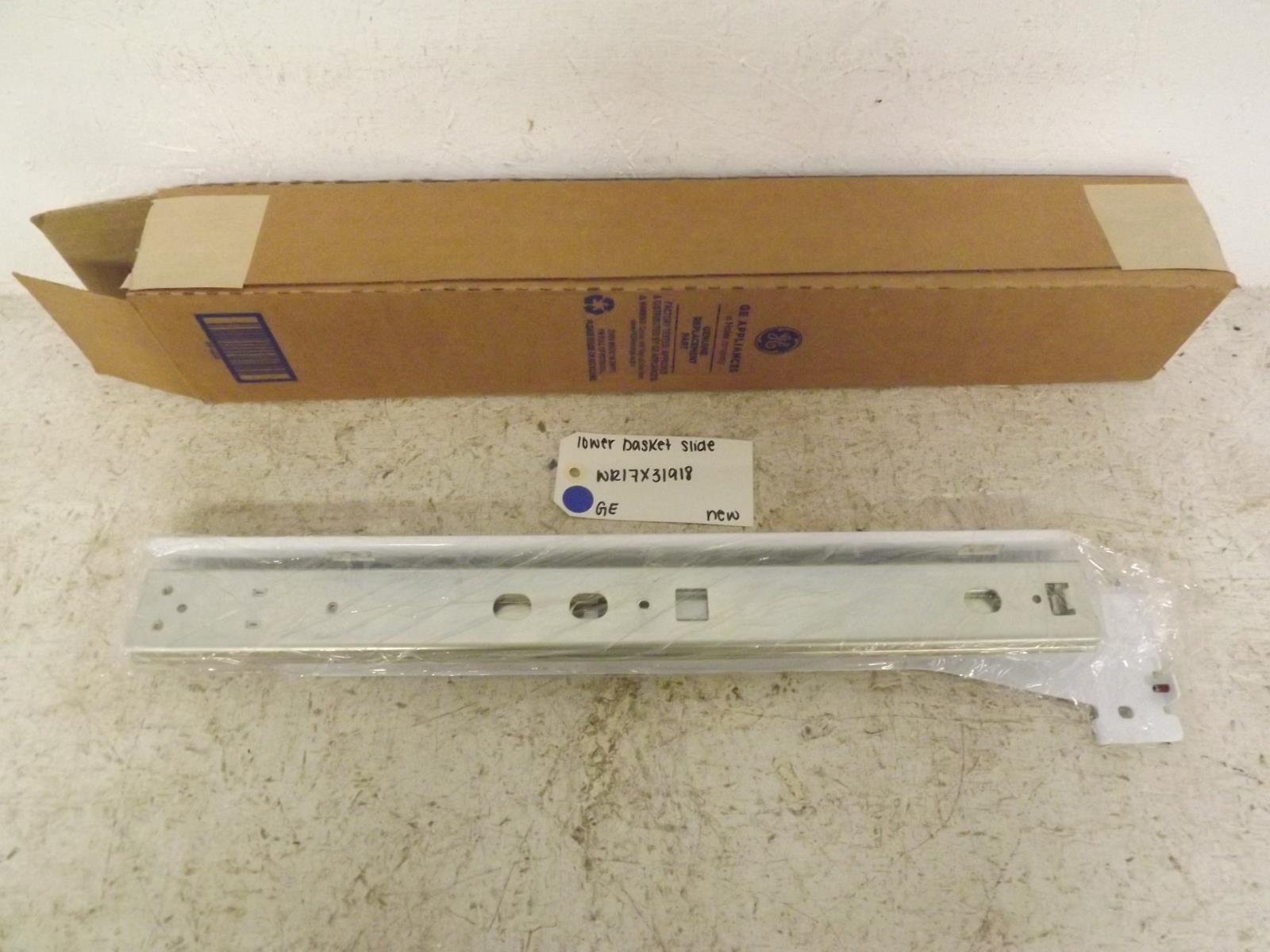GE Refrigerator WR17X31918 Lower Basket Slide New GE Refrigerator WR17X31918 Lower Basket Slide New